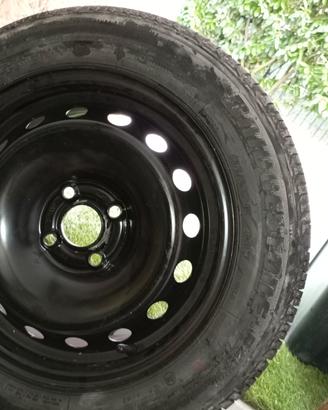Ruota di scorta con cerchio originale Bridgestone 