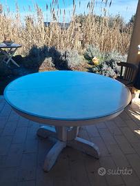 tavolo diametro 120 cm allungabile 