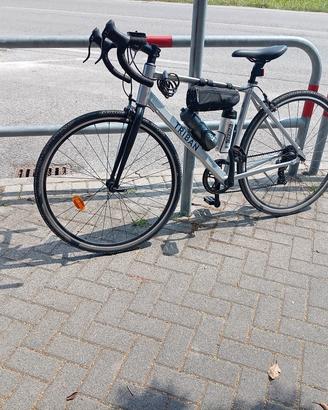 bici da corsa, taglia M, triban