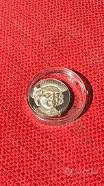 moneta argento Cristoforo Colombo 500 anni ameri
