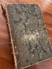 Libro antico 1824 Nuits D’Young