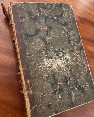 Libro antico 1824 Nuits D’Young