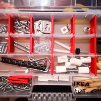 Vite tassello fermo gancio ferramenta ikea