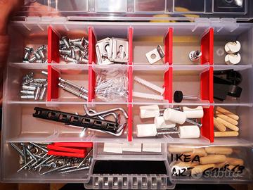 Vite tassello fermo gancio ferramenta ikea