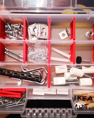 Vite tassello fermo gancio ferramenta ikea