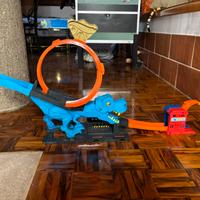 Hot Wheels dinosauro pista
