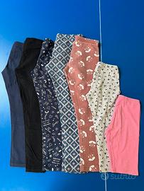 Pantaloni leggings\jeans BENETTON,CHICCO 7/8 anni