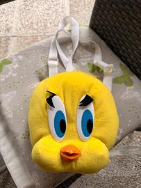 Zaino peluche vintage Looney tunes anni 90