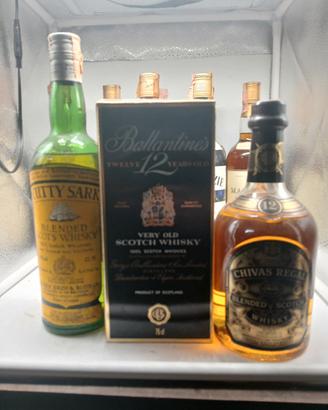 bottiglie di whisky