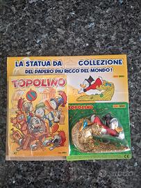 Topolino 3677 + Statuetta zio Paperone.