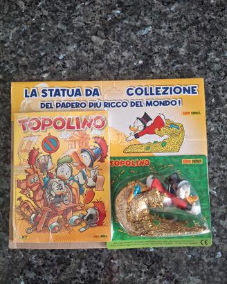 Topolino 3677 + Statuetta zio Paperone.