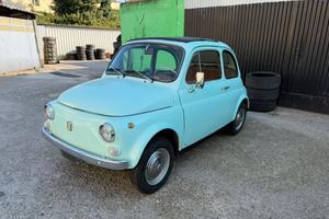 Fiat 500F 1967 targhe nere