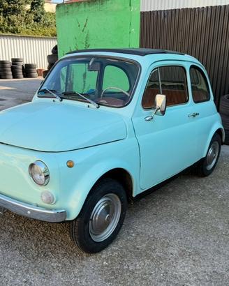 Fiat 500F 1967 targhe nere