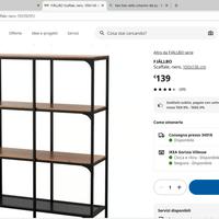 Scaffale FJALLBO IKEA