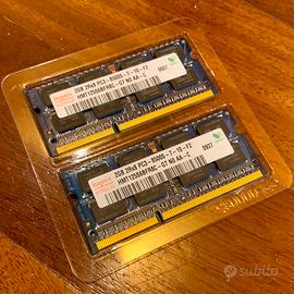 Hynix 4GB 2x2GB PC3-8500S DDR3 Laptop Memory RAM