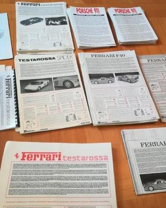 Istruzioni Modelli Pocher Ferrari Porsche