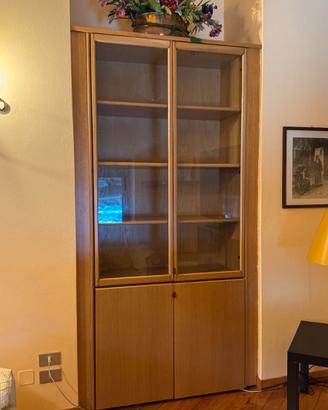 Vetrina in rovere ditta Molteni