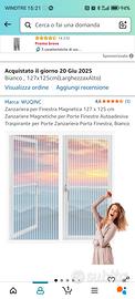 Zanzariera magnetica 127x125