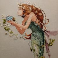 quadro ricamato a mano