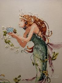 quadro ricamato a mano