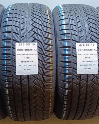 4 GOMME 275 55 19 CONTINENTAL INV RIF4859