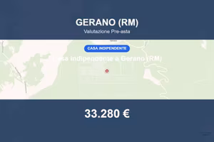 Immobile in asta di 72 m² a Gerano