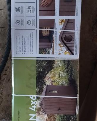 Casetta da giardino in resina Keter Darwin - NUOVA