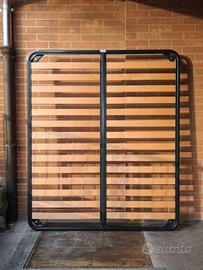 Letto Matrimoniale + Materasso Aloe Vera 160x190