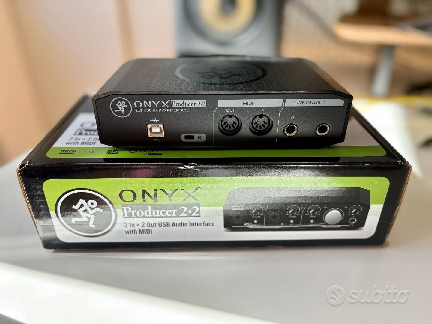 Mackie ONYX Producer 2-2 - Interfaccia Audio USB - Strumenti