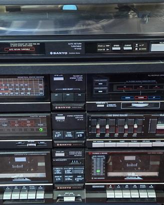 stereo Sanyo fine anni 80
