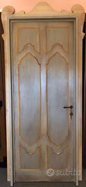 Porta nuove in old style con telaio