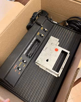 Atari Junior NON FUNZIONANTE + joistick + 4 giochi