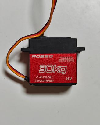 Servocomando 30kg high voltage 1/10 rc auto