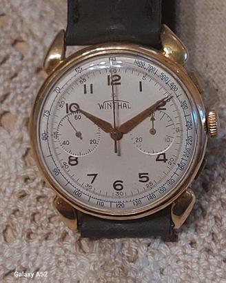 Orologio Oro 18kt. anse a Goccia 39.mm.Suiss made