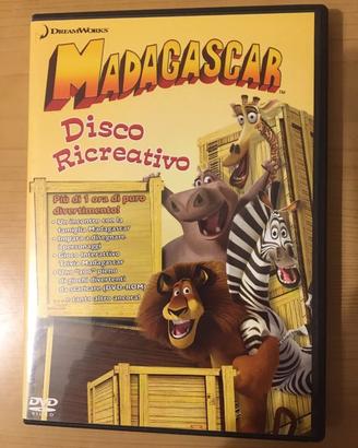 Madagascar disco ricreativo DVD Dreamworks