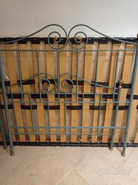 Letto in ferro battuto 