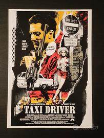 Poster Film Locandina Alternativa Taxi Driver 1976