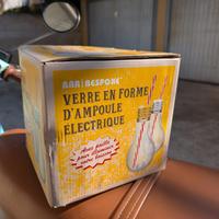 Set 4 bicchieri a forma di lampadina