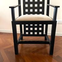 Coppia poltroncine / sedie Mackintosh