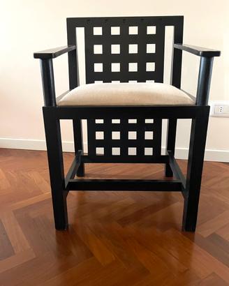 Coppia poltroncine / sedie Mackintosh