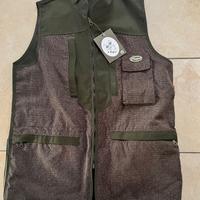 Gilet caccia 5^ regina tg S nuovo con etichette