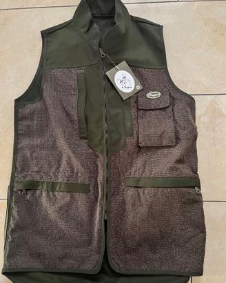 Gilet caccia 5^ regina tg S nuovo con etichette