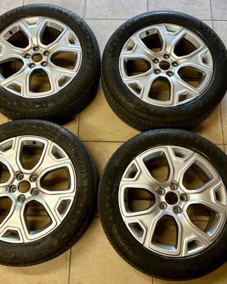 Cerchi originali 18" Jeep Renegade con pneumatici