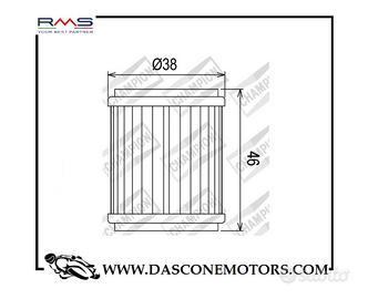 Filtro olio Champion COF041 Yamaha X-city X-max 12