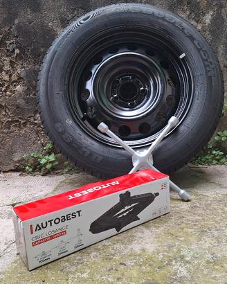 Ruota 215/60 R16 completa