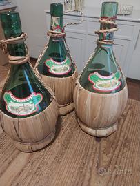 stock fiaschi vintage chianti  