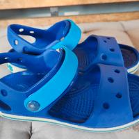 CROCS sandali di gomma Crocs taglia c11 28/29