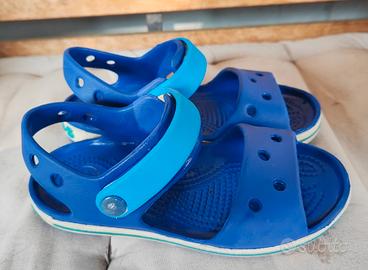 CROCS sandali di gomma Crocs taglia c11 28/29
