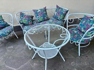 Salottino vintage per esterno