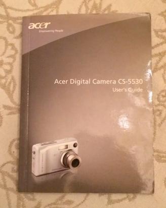 ACER Digital Camera CS-5530 User Manual.